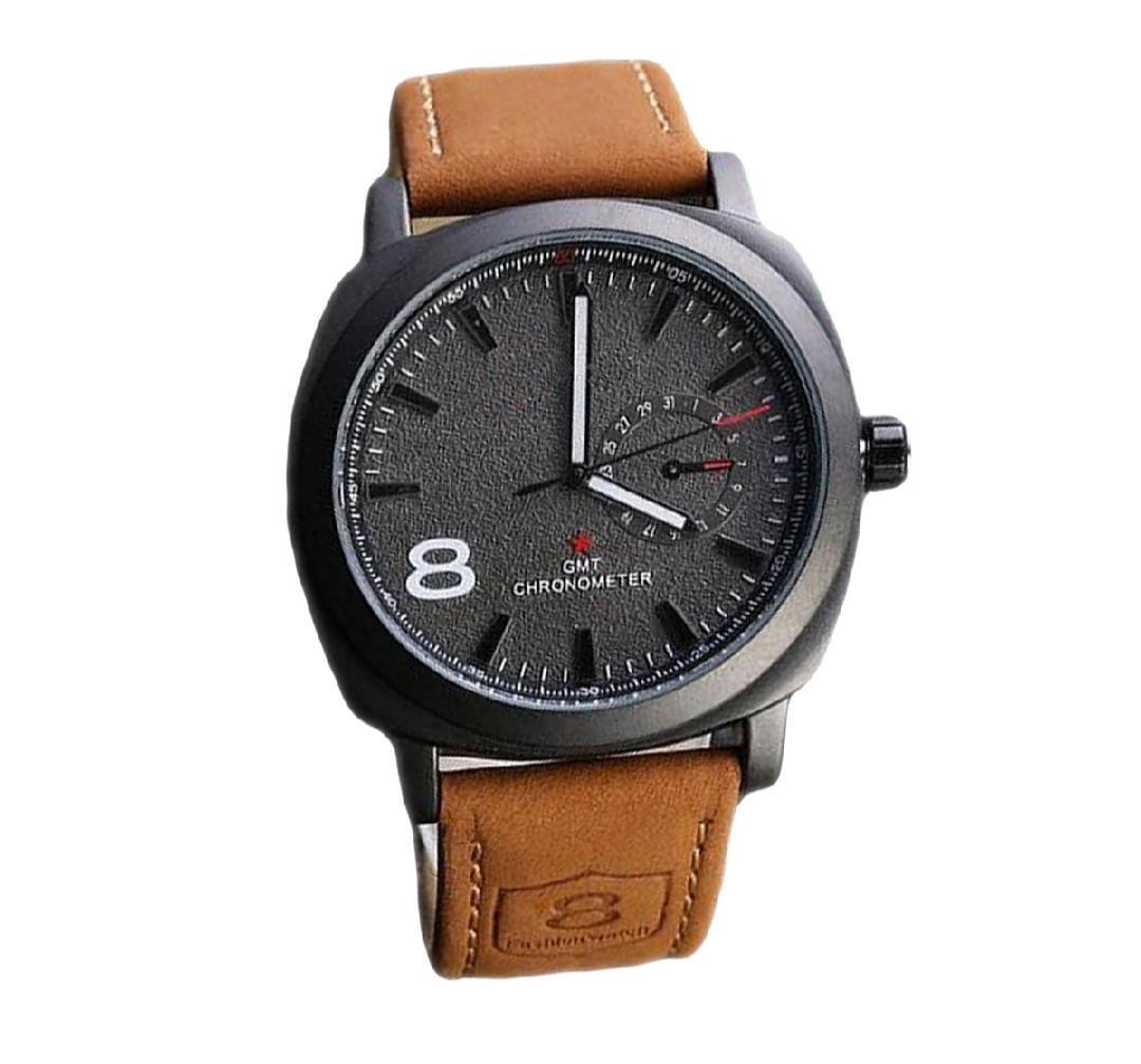 Modern Minimalist GMT Chronometer Watch