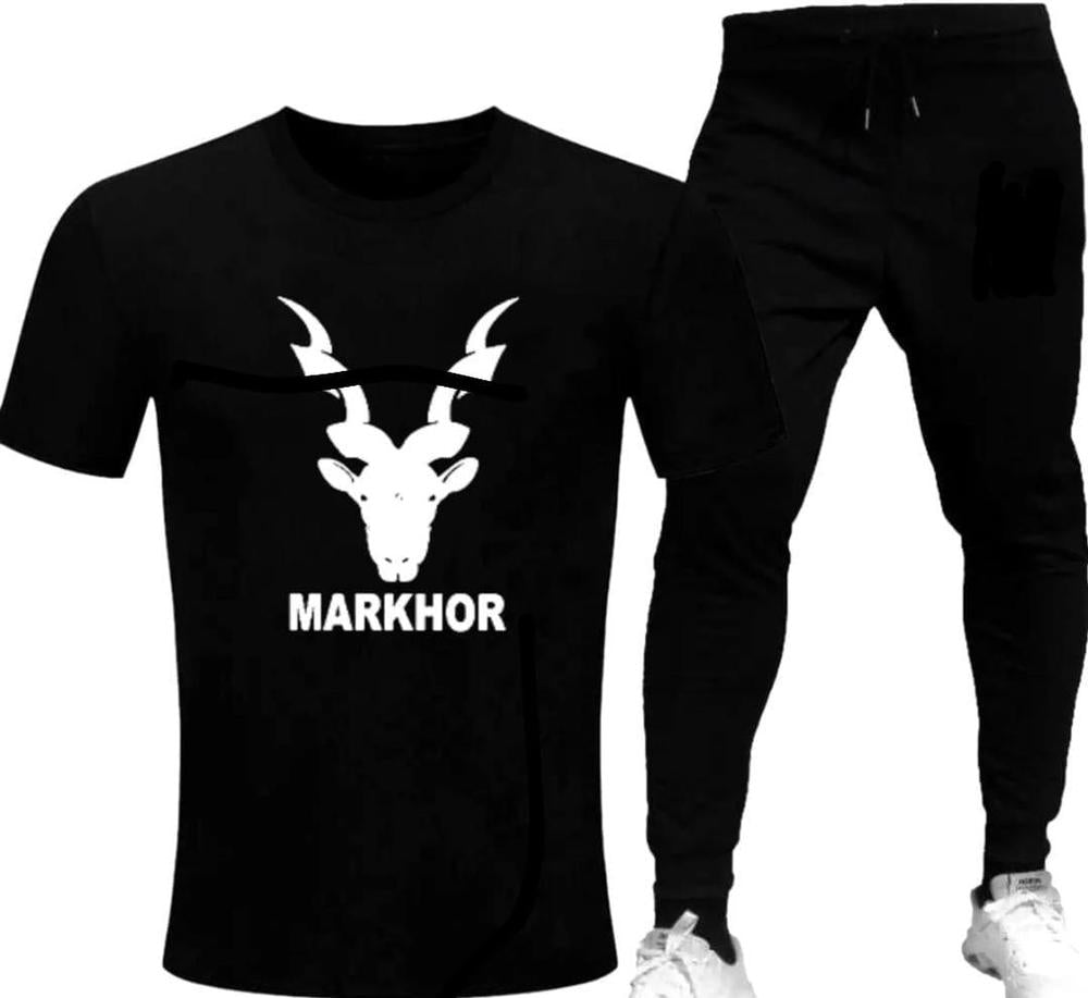 Markhor Black Casual Outfit Set